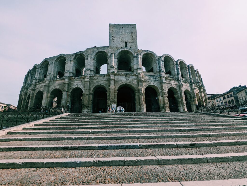 Roman-built Amphitheater in Arles