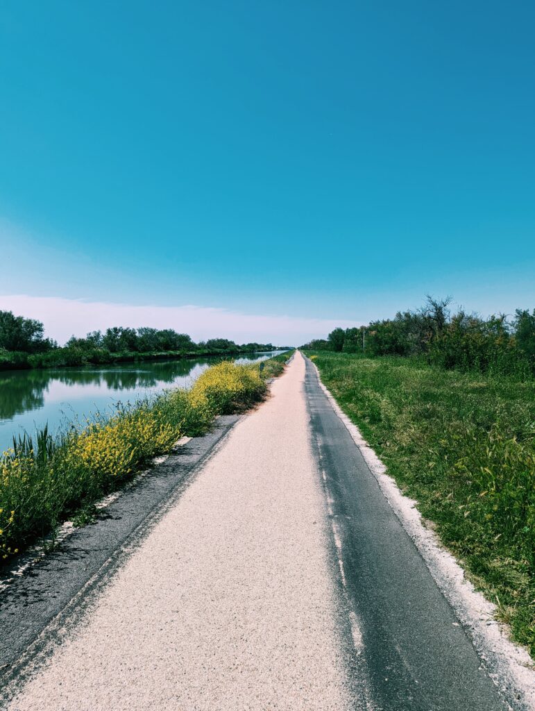 Road along Canal Rhône – Sète